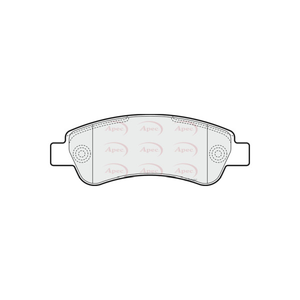 APEC BRAKE PADS (REAR) (R90) image