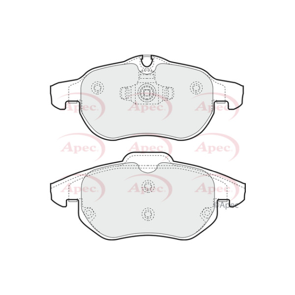 APEC BRAKE PADS (FRONT) (R90) image