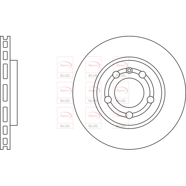 BRAKE DISC (REAR) (SINGLE) image