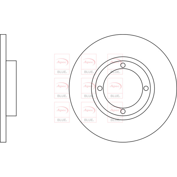 BRAKE DISC (FRONT) (SINGLE) image