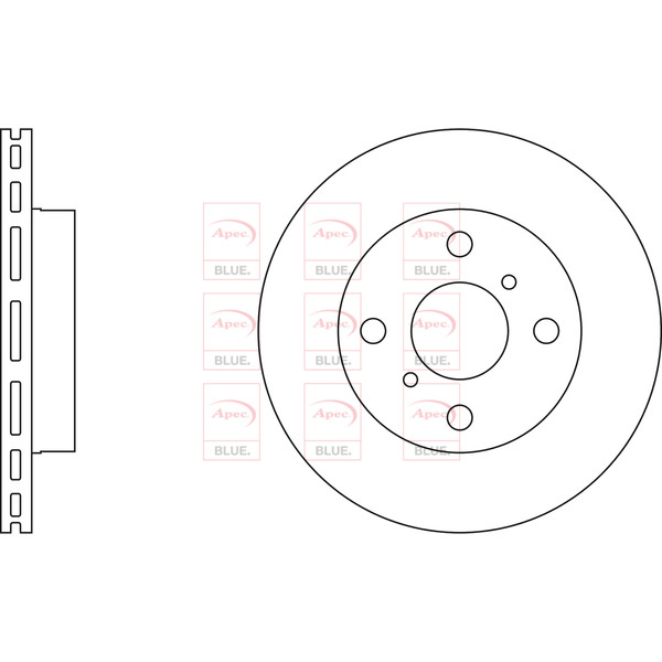 BRAKE DISC (FRONT) (SINGLE) image