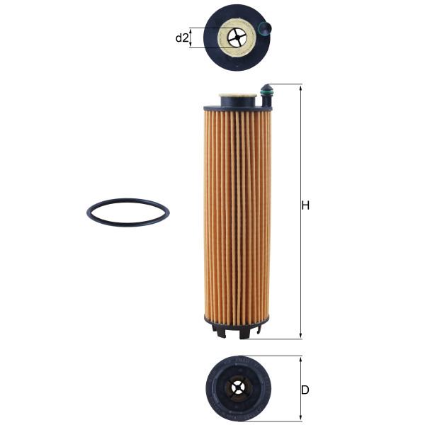 OIL FILTER - ELEMENT image
