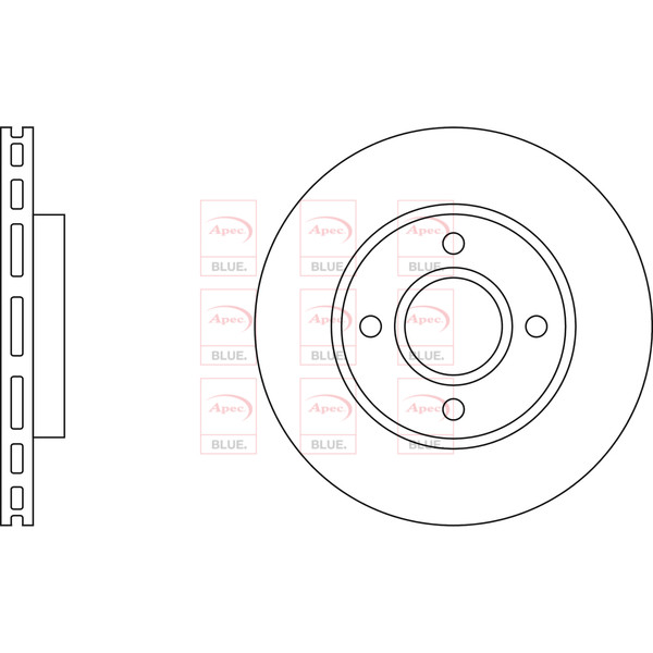 BRAKE DISC (FRONT) (SINGLE) image
