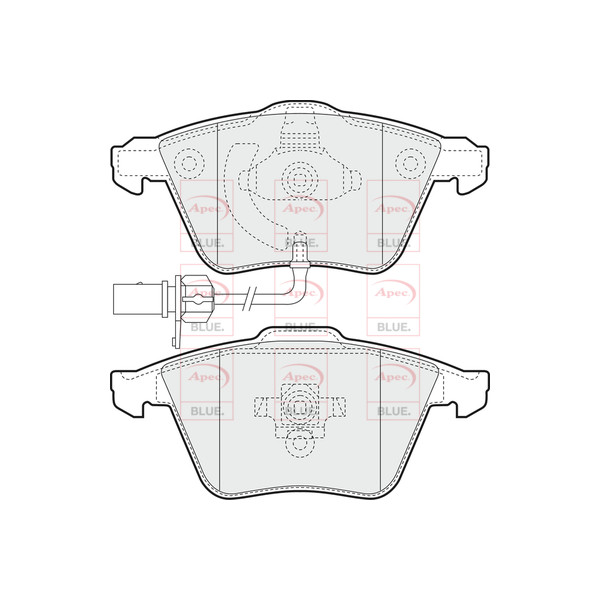 BRAKE PADS (FRONT) (R90) image