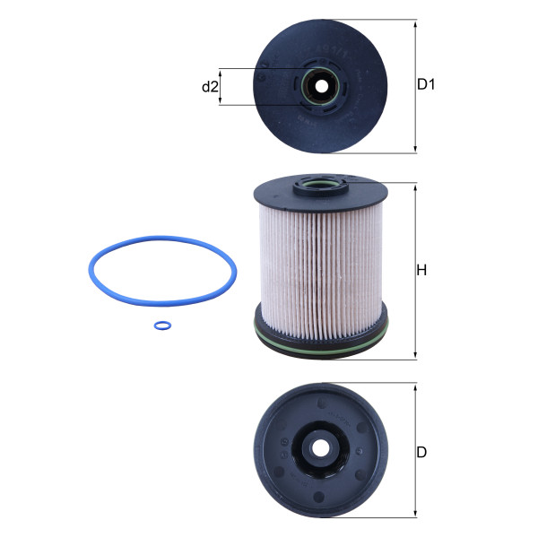 FUEL FILTER - ELEMENT image