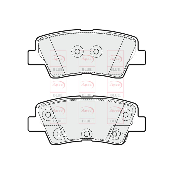 BRAKE PADS (REAR) (R90) image