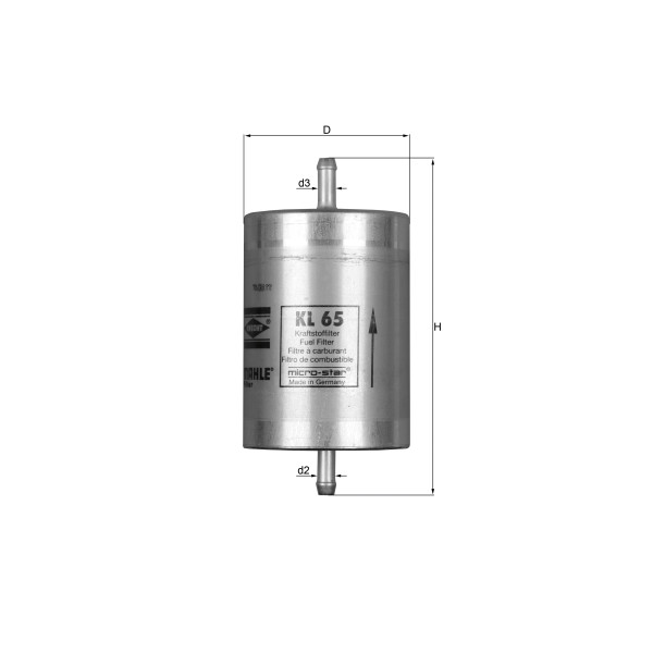 FUEL FILTER - IN-LINE image
