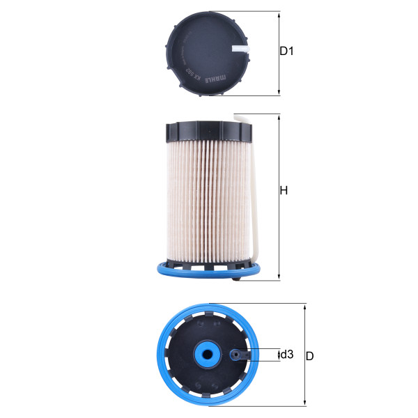 FUEL FILTER - ELEMENT image
