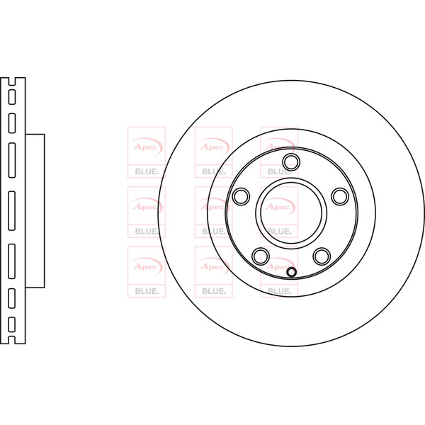 BRAKE DISC (FRONT) (SINGLE) image