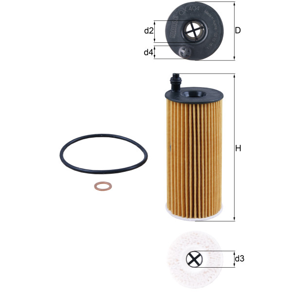OIL FILTER - ELEMENT image