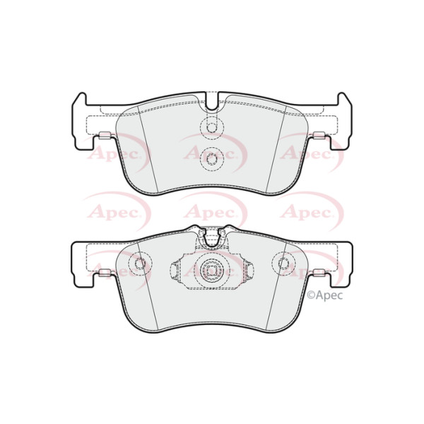 APEC BRAKE PADS (FRONT) (R90) image