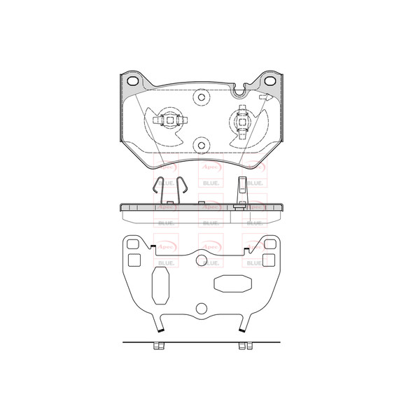 BRAKE PADS (FRONT) (R90) image