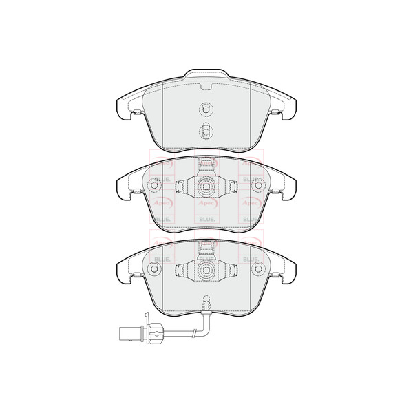 BRAKE PADS (FRONT) (R90) image