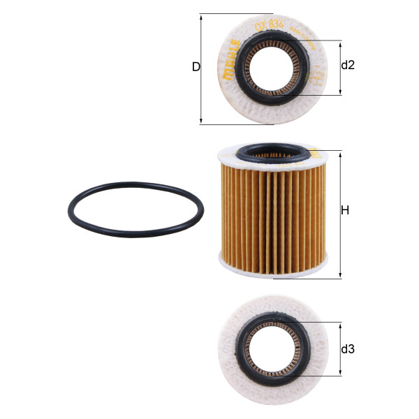 OIL FILTER - ELEMENT image