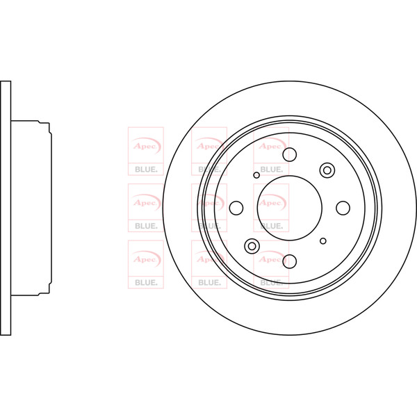 BRAKE DISC (REAR) (SINGLE) image