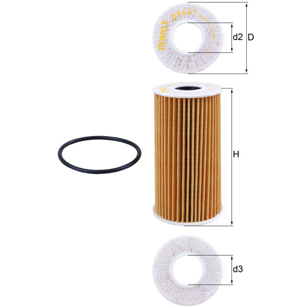 OIL FILTER - ELEMENT image