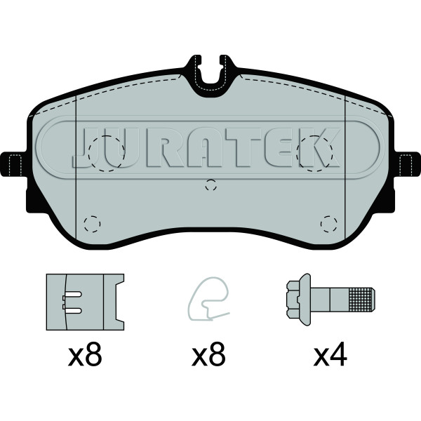 PAD (REAR) - MAN VW image