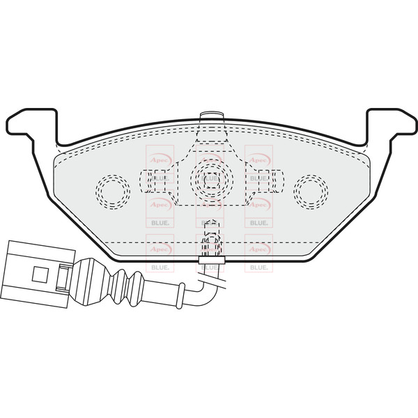 BRAKE PADS (FRONT) (R90) image