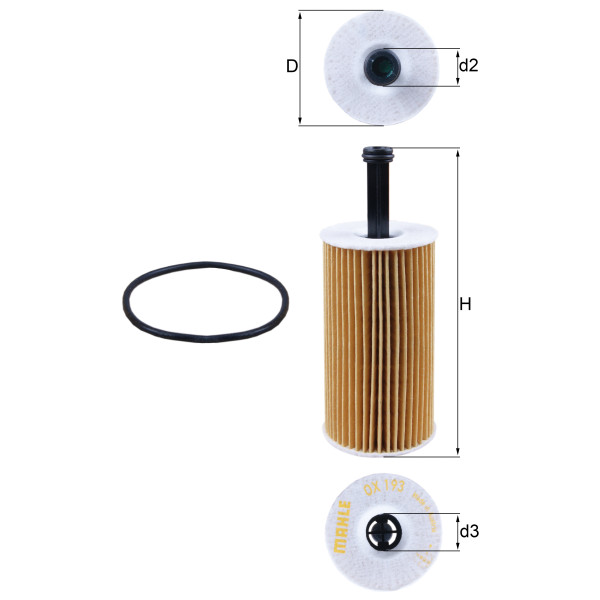 OIL FILTER - ELEMENT image