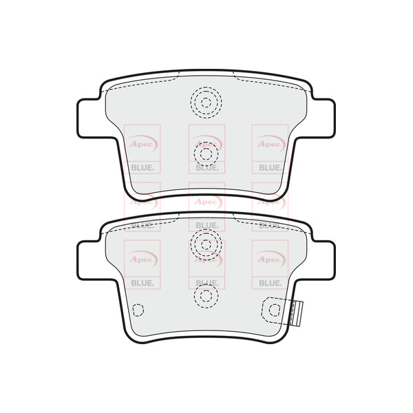 BRAKE PADS (REAR) (R90) image