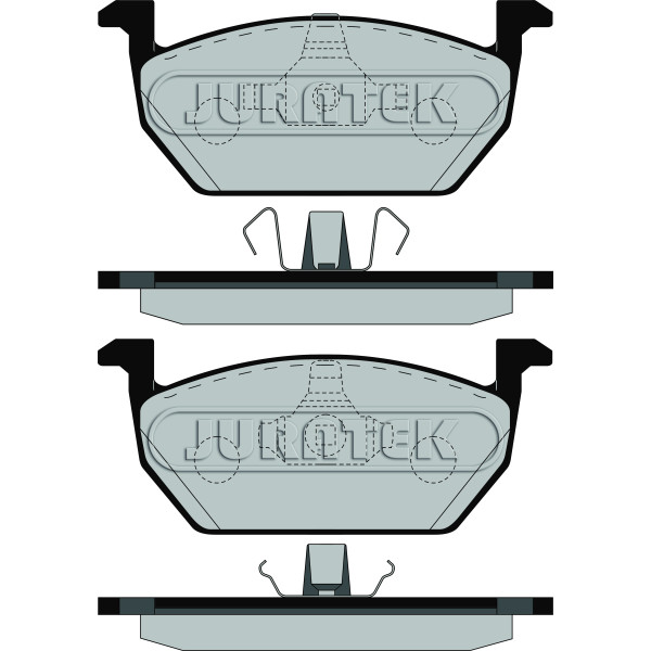 PAD (FRONT) - AUDI SEAT SKODA VW image