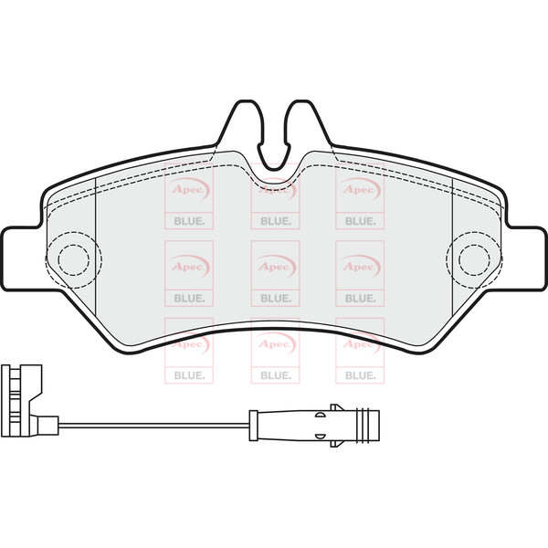 BRAKE PADS (REAR) (R90) image