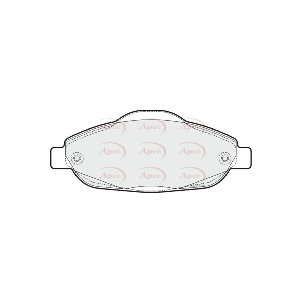 APEC BRAKE PADS (FRONT) (R90) image