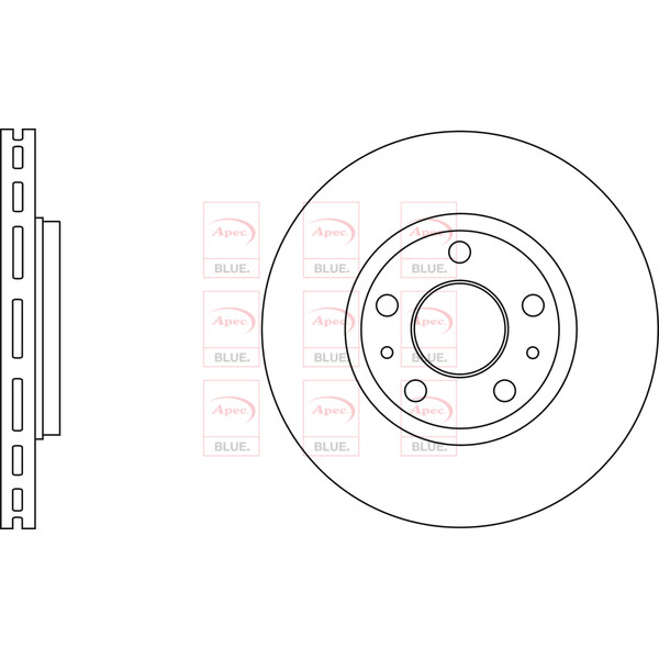 BRAKE DISC (FRONT) (SINGLE) image