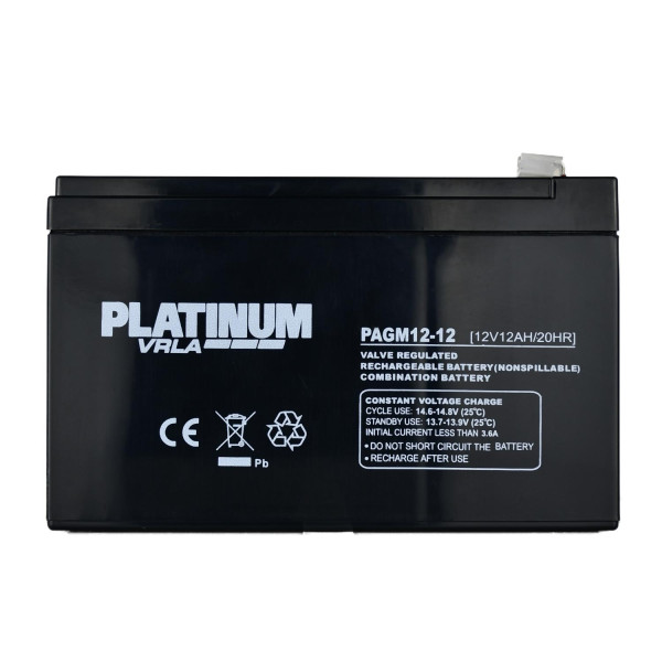 PLATINUM AGM BATTERY 12V 12AH image
