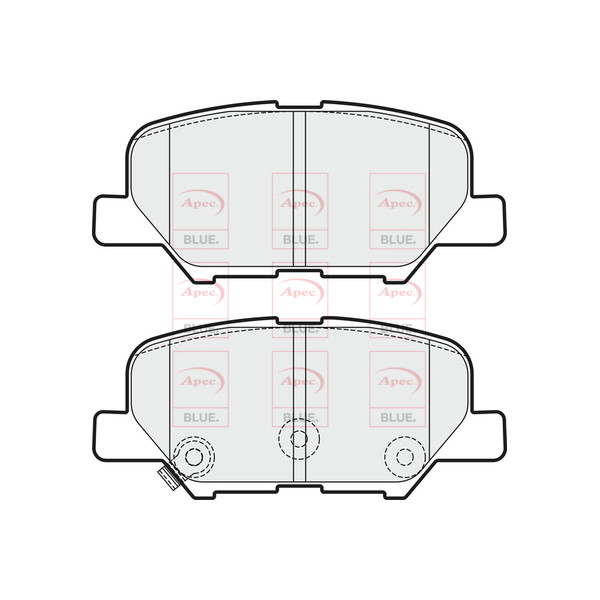 BRAKE PADS (REAR) (R90) image