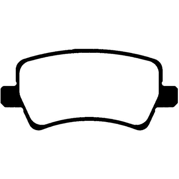 B/PADS - FORD S-MAX (2006-2016) RR (E-H/BRAKE) image