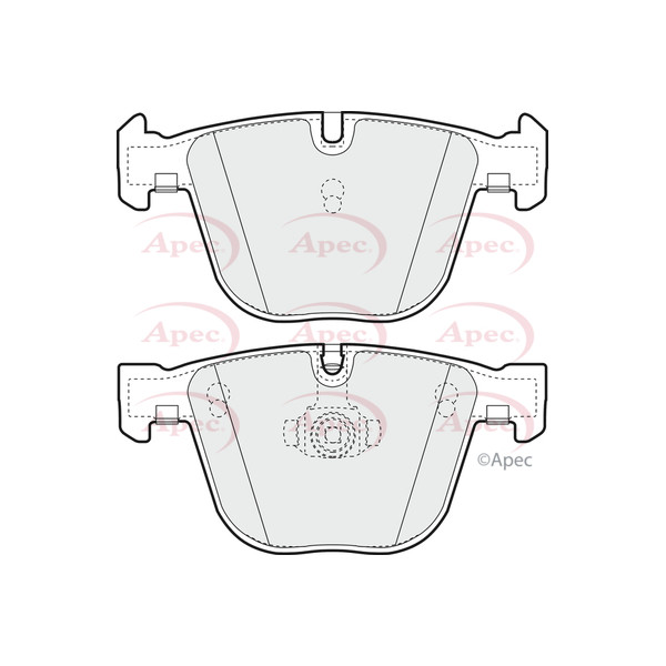 APEC BRAKE PADS (REAR) (R90) image