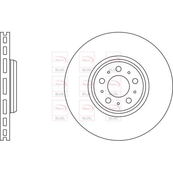BRAKE DISC (FRONT) (SINGLE) image
