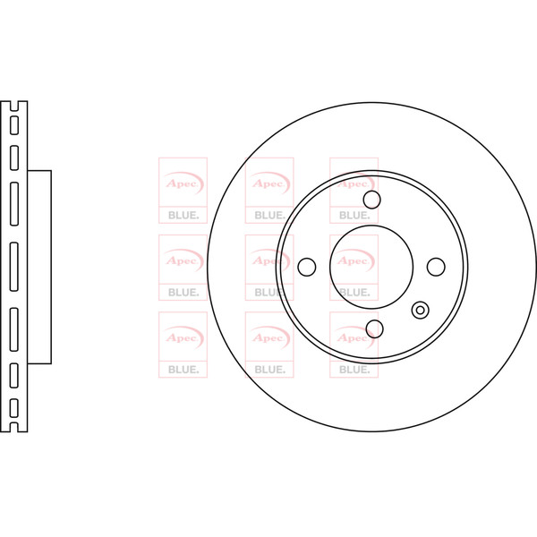 BRAKE DISC (FRONT) (SINGLE) image