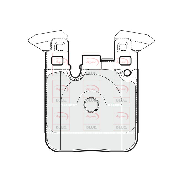 BRAKE PADS (REAR) (R90) image