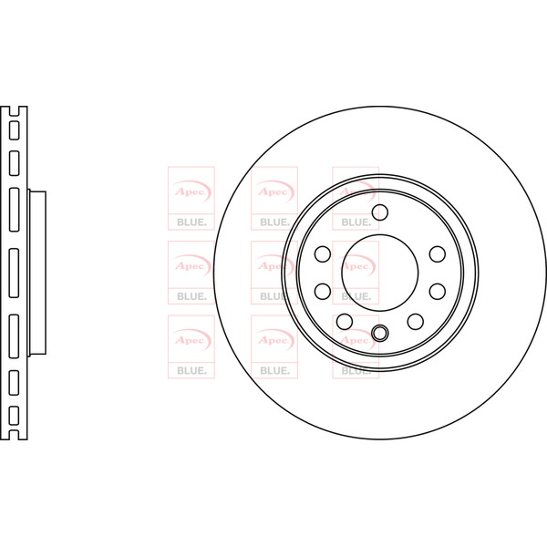 BRAKE DISC (FRONT) (SINGLE) image