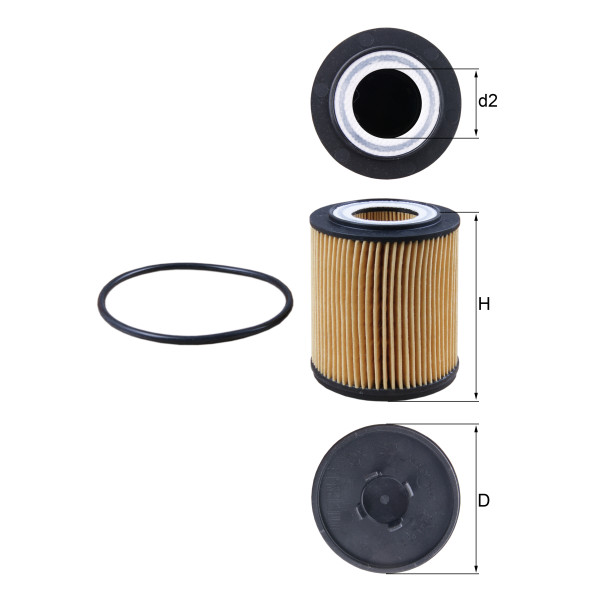 OIL FILTER - ELEMENT image