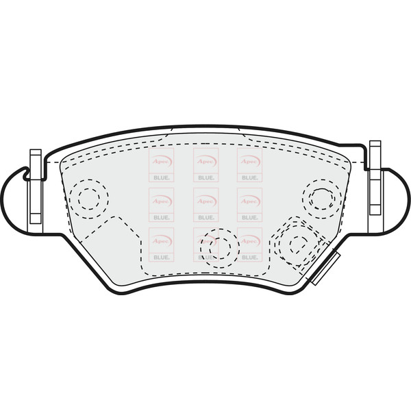 BRAKE PADS (REAR) (R90) image