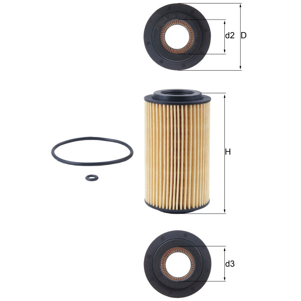 OIL FILTER - ELEMENT image