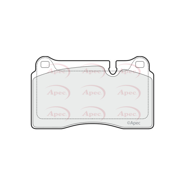 APEC BRAKE PADS (FRONT) (R90) image
