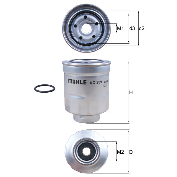 FUEL FILTER - SPIN ON image