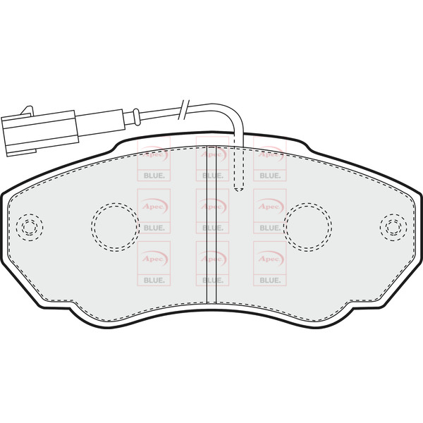 BRAKE PADS (FRONT) (R90) image