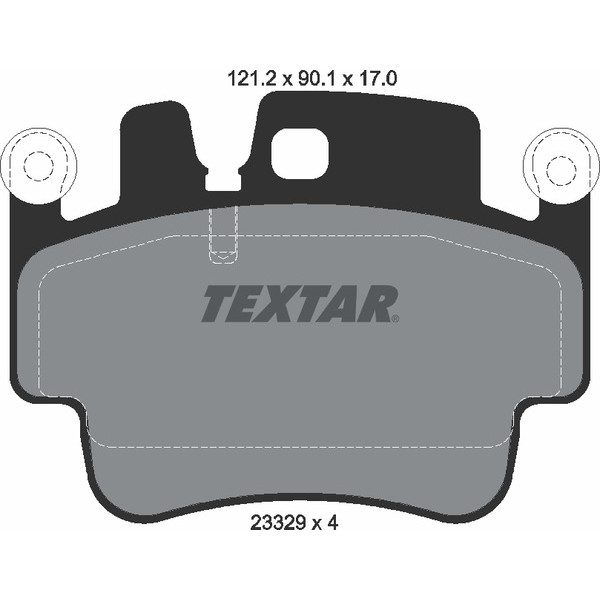 TEXTAR PC BRAKE PADS image