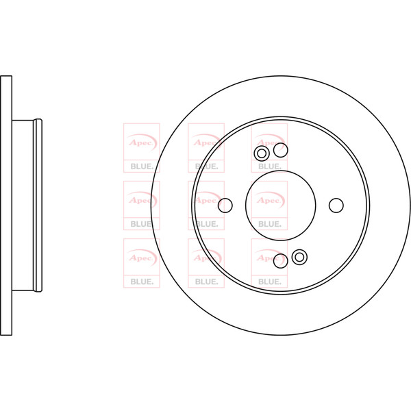 BRAKE DISC (REAR) (SINGLE) image