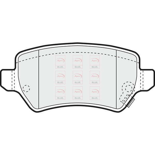 BRAKE PADS (REAR) (R90) image