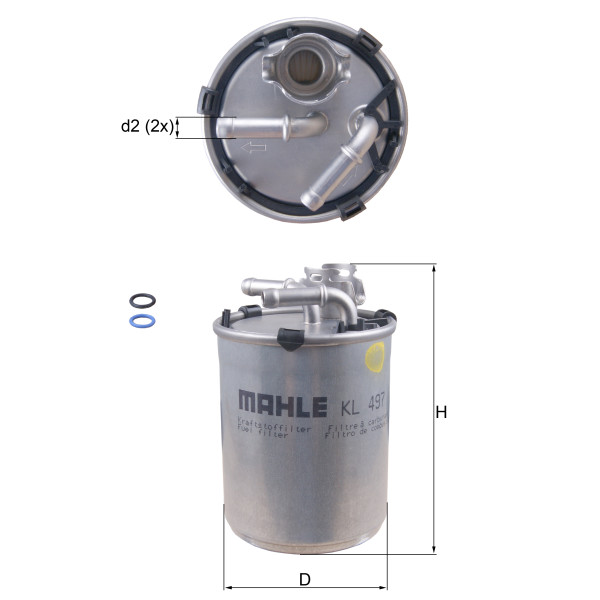 FUEL FILTER - IN-LINE image