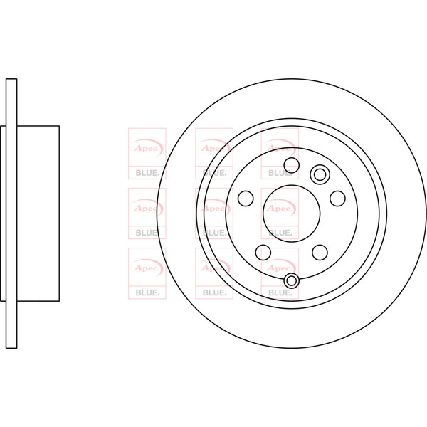 BRAKE DISC (REAR) (SINGLE) image