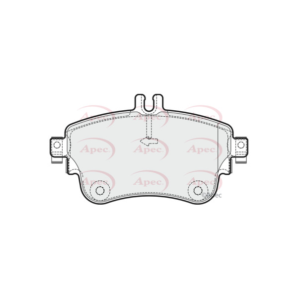 APEC BRAKE PADS (FRONT) (R90) image