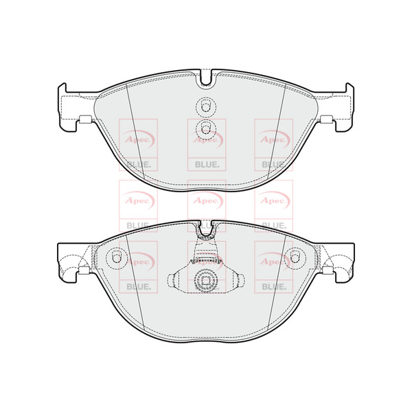 BRAKE PADS (FRONT) (R90) image