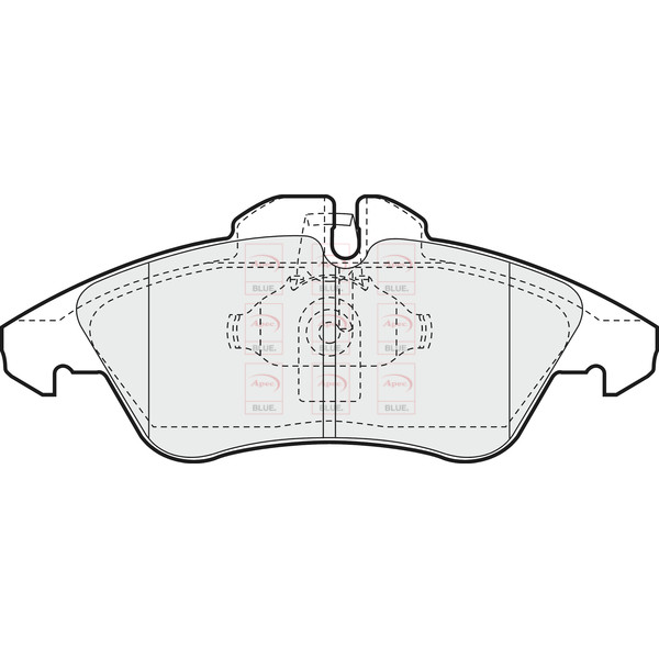 BRAKE PADS (FRONT) (R90) image